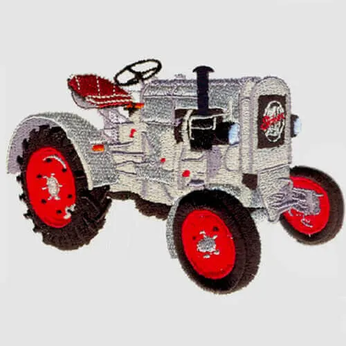 Tractor Embroidery