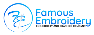 Famous Embroidery Logo